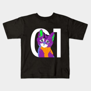 Kitty 01 Kids T-Shirt